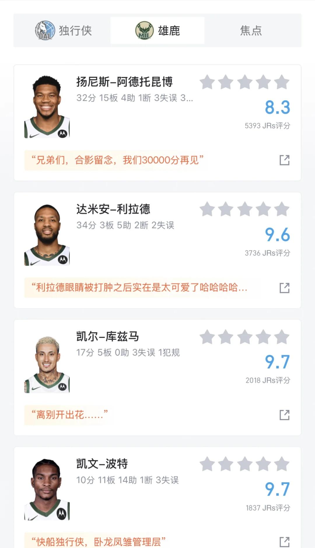 雄鹿战胜竞争对手，保持连胜势头