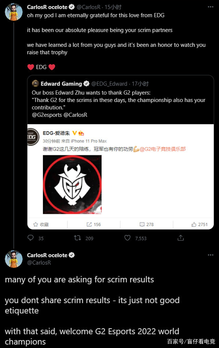EDG险胜TSM，BDD开启传奇时刻全球总决赛2:0（北京）